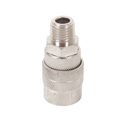 [NF1019] CONEXION RAPIDA MACHO ACERO 1/4&quot; NPT