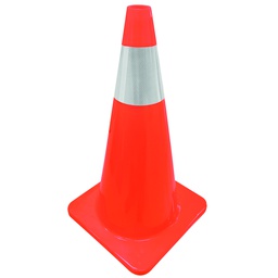 [CT3002] CONO PARA TRAFICO PVC 70CM UN REFLEJANTE