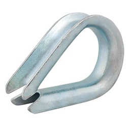[SH5104] CUELLO GALVANIZADO 1/2&quot; P/CABLE DE ACERO