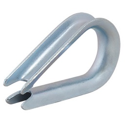 [SH5101] CUELLO GALVANIZADO 1/4&quot; P/CABLE DE ACERO