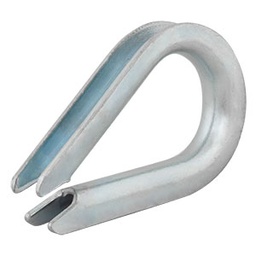[SH5111] CUELLO GALVANIZADO 1/8&quot; P/CABLE DE ACERO