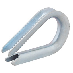 [SH5112] CUELLO GALVANIZADO 3/16&quot; P/CABLE DE ACER