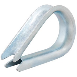 [SH5103] CUELLO GALVANIZADO 3/8&quot; P/CABLE DE ACERO