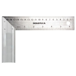 [SH4034] ESCUADRA CARPINTERO 6" ACERO INOX DOGO