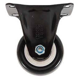 [ZF5178] RODAJA PVC NEGRO FIJA 2&quot;