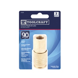 [TC4291] CONECTOR RAPIDO TIPO &quot;F&quot; DE LATON