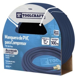 [TC3044] MANGUERA COMPRESOR AIRE BAJA PRESION 1/4&quot; X 5M