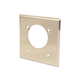 [FU1628] PLACA METALICA CONTACTO SENCILLO CAJA DOBLE 30-50A