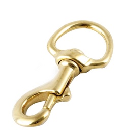 [TC2564] BANDOLA DE LATON 3 1/2&quot; CON DESTORCEDOR