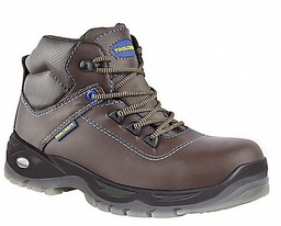 [TC5863] BOTA PREMIUM CON CASQUILLO # 61/2  COLOR CAFE