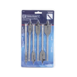 [TC4311] BROCAS MADERA TIPO PALETA JUEGO 6 PZAS