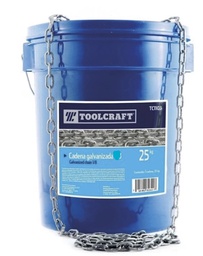 [TC1109] CADENA GALVANIZADA 5/16&quot; CUBETA 25 KGS