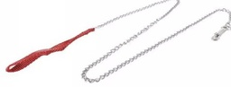 [WF9739] CADENA PARA PERRO CORREA ROJA3MM X 1.2M (48")