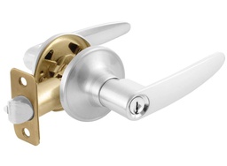 [PF0065] CERRADURA DE MANIJA OXFORD BAÑO CROMO MATE