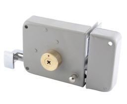 [PF0012 IN HOUSE ] CERRADURA DE SOBREP CLASICA IZQ LLAVE TETRA BLISTER