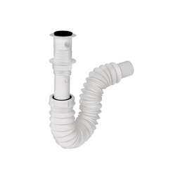 [YD0073] CESPOL FLEXIBLE TIPO P LAVABO 1 1/4"