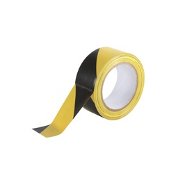[TC5098] CINTA SEÑALIZACION AMARILLO NEGRO 30M