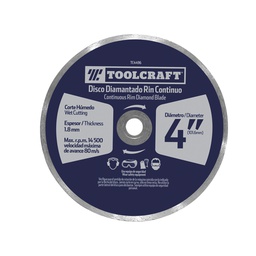 [TC4496] DISCO DIAMANTADO DE CORTE CONTINUO 4&quot;