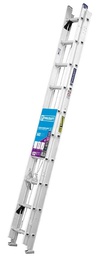 [TC5621] ESCALERA DE EXTENSION DE      ALUMINIO TIPO III 16 ESCALONES