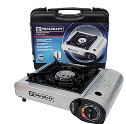 [TC4615] ESTUFA GAS PORTATIL LATA 1/4DE VUELTA