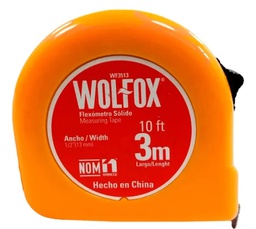 [WF3523] FLEXOMETRO 3M X 12.7MM (1/2") TARJETA CON 12PZ COLORES SURTIDOS