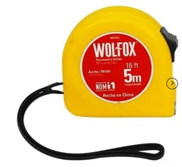 [WF3525] FLEXOMETRO 5M X 19MM (3/4")TARJETA CON 9 PZ COLORES SURTIDOS