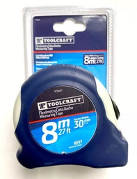 [TC1640] FLEXOMETRO CINTA ANCHA 8MX30MM(1 3/16")