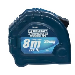 [TC1492] FLEXOMETRO SOLIDO 8MX25MM(1")