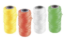 [TC3873] HILO POLIPROPILENO PARA ALBAÑIL BLANCO 165M