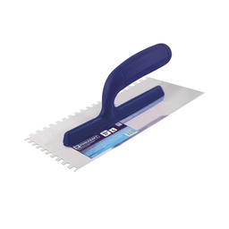 [TC4258] LLANA DENTADA CUADRADA 5" X 11CON MANGO PLASTICO 6 REMACHE