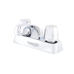 [YE0001] MEZCLADORA ABS LAVABO 4" CUELLO RECTO MANERAL REDONDO