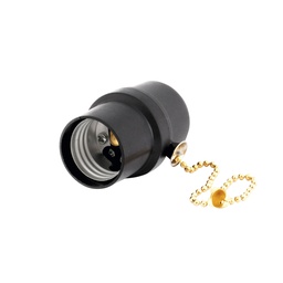 [FU0081] SOCKET BAQUELITA CON CADENA