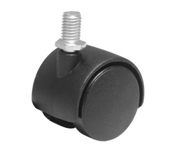 [TC3090] RODAJA DE NYLON ESPIGA CON ROSCA, 40MM (1 1/2") TIPO YOYO