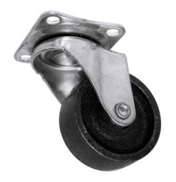 [TC5048] RODAJA FIERRO PLACA MOVIL 3"(75MM)