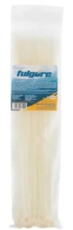 [FU1205] CINCHOS PLASTICO BLANCO 25CMS(50PZS)