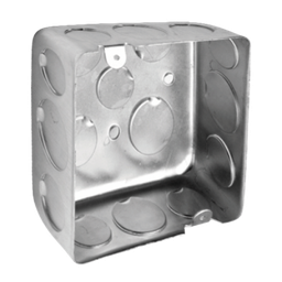 [9840110] CAJAS METALICAS CUADRADAS TIPO PESADAS  2X5