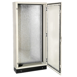[AECMO208-40PM-ZUN] ARMARIO METALICO MONOBLOK CON PLACA DE MONTAJE Y ZOCALO 2000X800X400