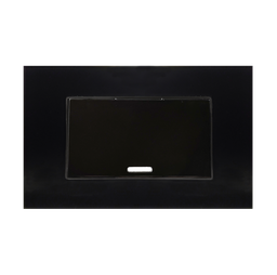 [8843910] APAGADOR SENCILLO CON PLACA DE ACRILICO NEGRO 72MM 250V~ 10A