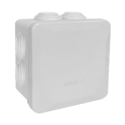 [CE101045CH] CAJA ESTANCA CON CONOS HUESO IP55 PRESION 100x100x45 mm