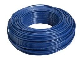[1500182] CABLE  DE 100 MTS   AUTOMOTRIZ FLEXIBLE  18 AZUL
