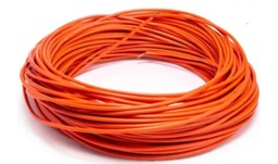 [1500166] CABLE  DE 100 MTS   AUTOMOTRIZ FLEXIBLE  16 NARANJA