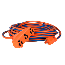 [9760263] EXTENSION USO RUDO 3X14 30 MTS. AZUL/NARANJA