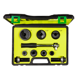 [8870150] JUEGO DE 6 SACABOCADOS 1/2”, 3/4”, 1”, 1 1/4”, 1 1/2”, 2”