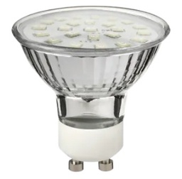 [9403364] LAMPARA MR16 GU10 2.3 W 100-127 V~ 60 Hz 3 000 K 130 lm AZUL