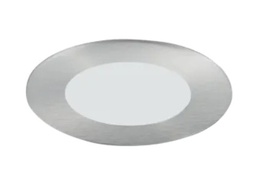 [A1F-1L8S27-G-A1-2.50] LUMINARIO CIRCULAR DE EMPOTRAR LED FIJO DE ALUMINIO 2.5 W 120-240 V~ 60 Hz 2 700 K 200