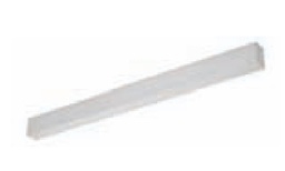 [A3M-1F13A41-F-A6-280] LUMINARIO RECTANGULAR DE SUSPENDER FLUORESCENTE CON 1 LAMPARA CON DIFUSOR ACRILICO ALUMINIO 28 W 120-277 V~ 60 Hz