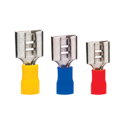 [AE55095] TERMINAL TIPO HEMBRA AISLADAS (PVC) .250 B