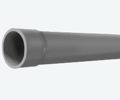 [TPC7633UL] TUBERIA DE PVC CEDULA 40 60mm 2 1/2" GRIS UL