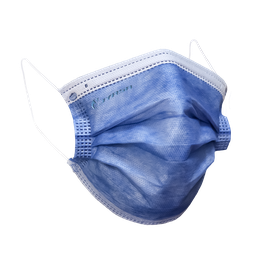 [ECO-1094MEDN90] CUBRE CARA PLISADO ECOFRIENDLY TRIPLE CON FILTRO N90 CAPA PUENTE NASAL PQ 50 PZS