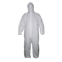 [JYR-4005GD] OVEROL DE SEGURIDAD DESECHABLE JYRSA CONTRA LIQUIDOS TALLA GRANDE.